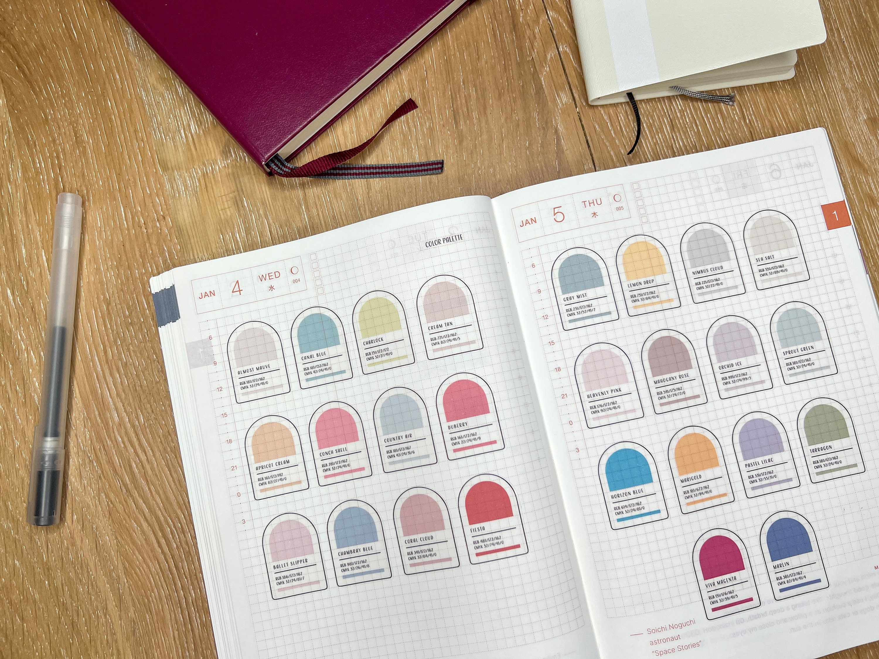 MINI DASH LABEL Scripts Clear Planner Stickers | Minimalist Planning ...