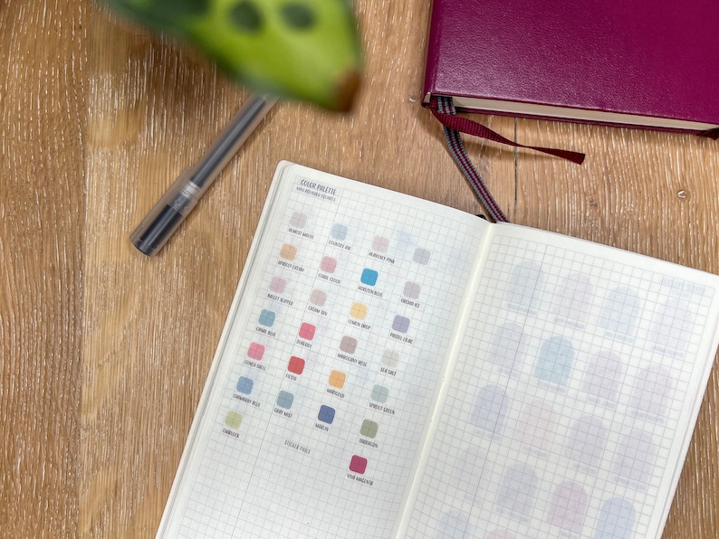 MINI ROUNDED SQUARES Planner Stickers | Minimalist Planning ...