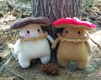 Cute Crochet Mushroom Plush
