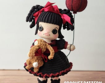 CROCHET PATTERN: Victoria Rosewood