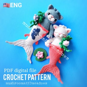 CROCHET PATTERN:  Koi Kittens