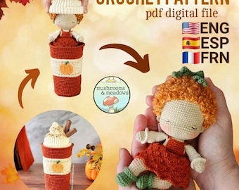 CROCHET PATTERN: Pumpkin Spice Baby