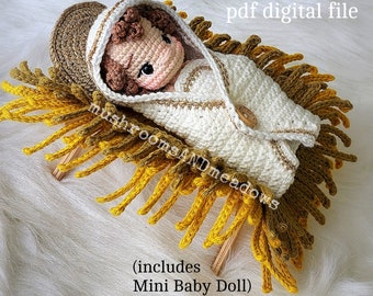 CROCHET PATTERN:  Sweet Handfuls Baby Jesus
