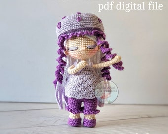 CROCHET PATTERN:  Jellyfish Girl