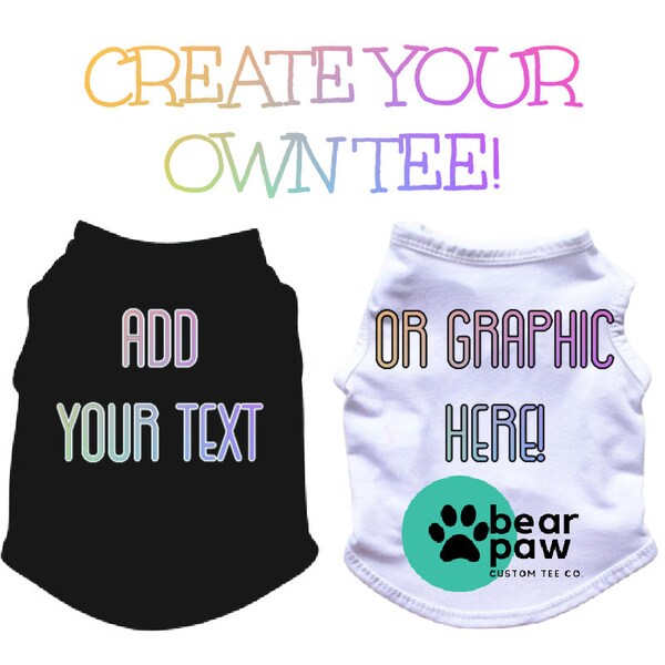Shop Custom Dog Shirt Online Etsy