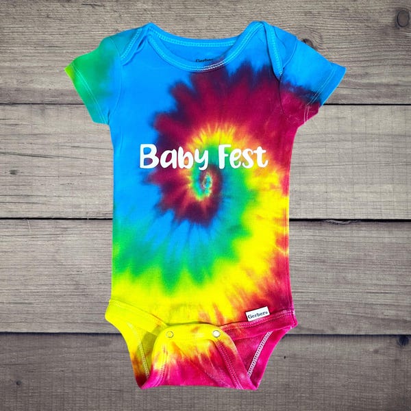 Tie Dye Baby Clothes - Etsy