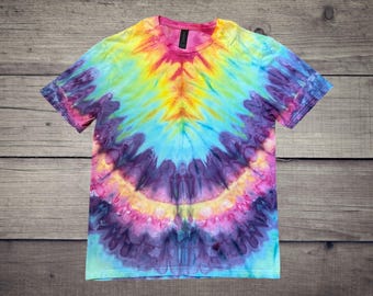 rainbow sunset tie dye