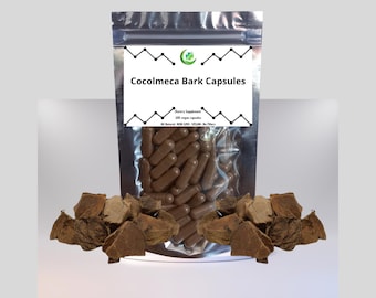 Organic Cocolmeca Bark Extract 10:1 500mg Capsules