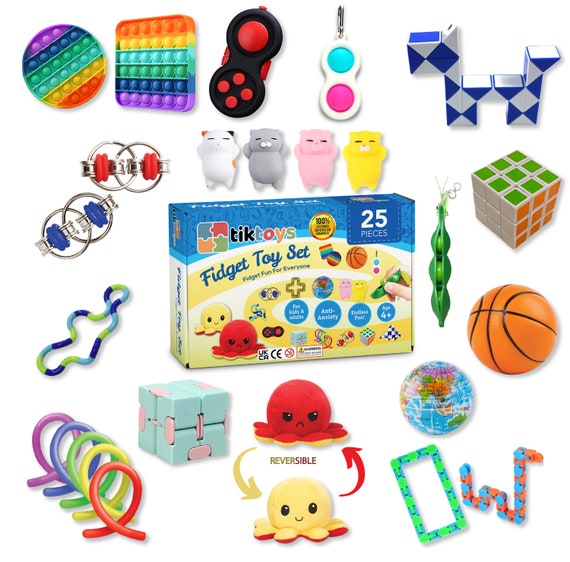 Fidget Toy Set TikToys 25Pcs Fidget Toys Cheap Anxiety Etsy