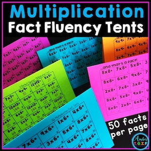 Multiplication Flash Cards for Multiplication Practice Homeschool Classroom, Printable Multiplication Worksheets, Multiplication Facts