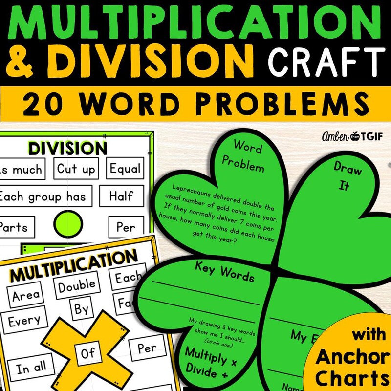 Word Problem Anchor Chart - Etsy