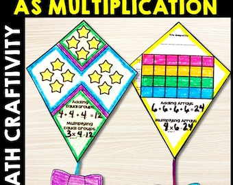 Matrismultiplikation och upprepad addition 2:a och 3:e klass Lika grupper att multiplicera Mars Vårdrakepyssel och hemskola