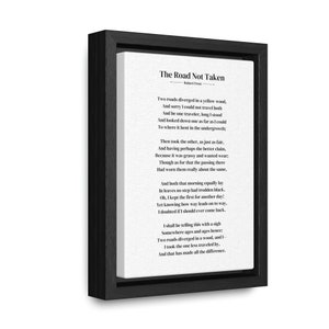 Gallery Canvas Wraps, Vertical Frame