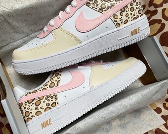 Nike air force leopard | Etsy Nederland