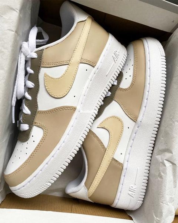 Latte Nike Air Force 1 - Etsy Australia