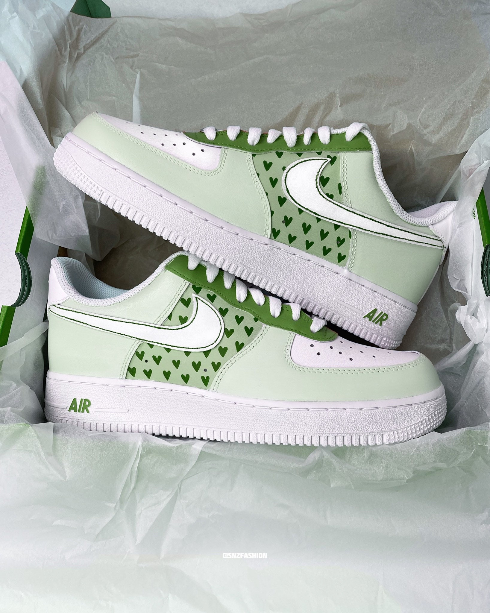 Pastel nike shoes - Etsy Nederland