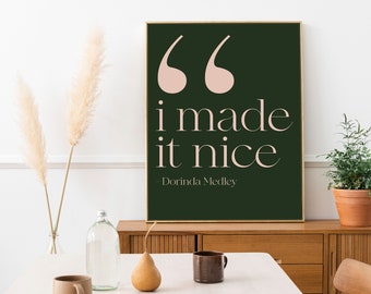 I Made It Nice | Dorinda Medley | RHONY | Bravo TV | Real Housewives of New York | Bluestone Manor | WWHL | Make it Nice