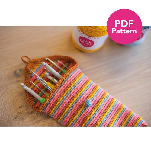 Crochet Hook Case Pattern PDF Etsy