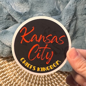 KC Chiefs Decal | Vinyl Decal Sticker | Kansas City Chiefs | Patrick Mahomes | Travis Kelce | Kansas City Chiefs Decal | Chiefs Kingdom