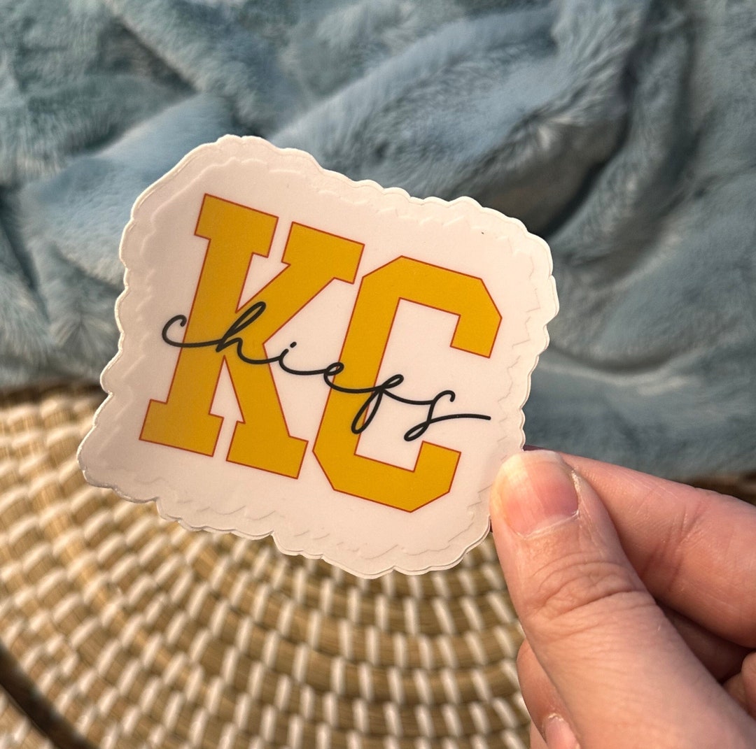 KC Chiefs Sticker Patrick Mahomes KC Vinyl Decal Sticker Football
