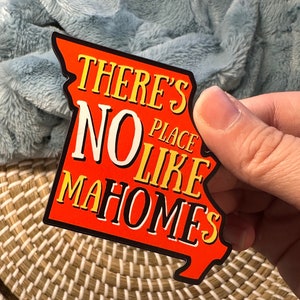 KC Chiefs Magnet | Kansas City Chiefs Fridge Magnet | Vinyl Magnet | Kansas City Chiefs | Patrick Mahomes