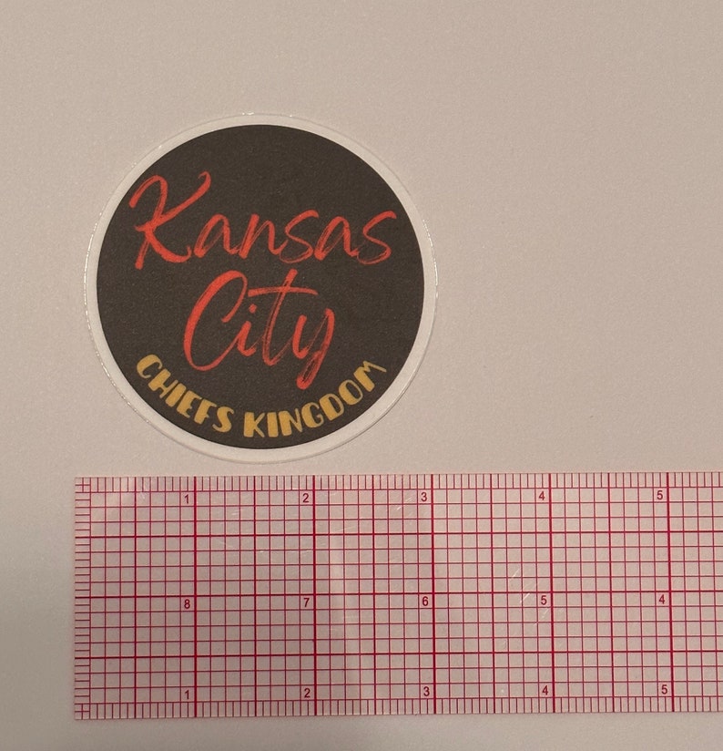 KC Chiefs Decal Vinyl Decal Sticker Kansas City Chiefs - Etsy