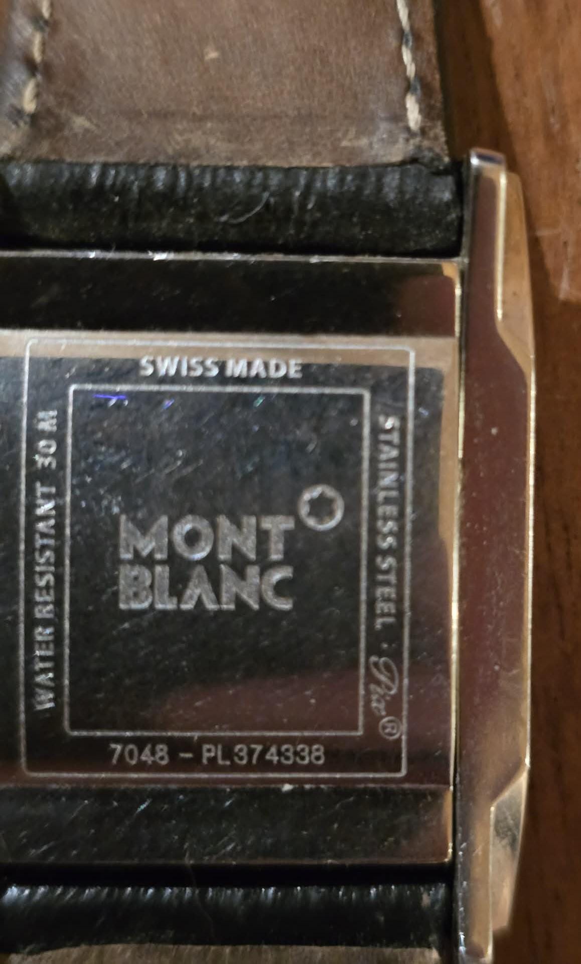 Montblanc Profile Watch 7048 - Pl374338 Genuine - Etsy