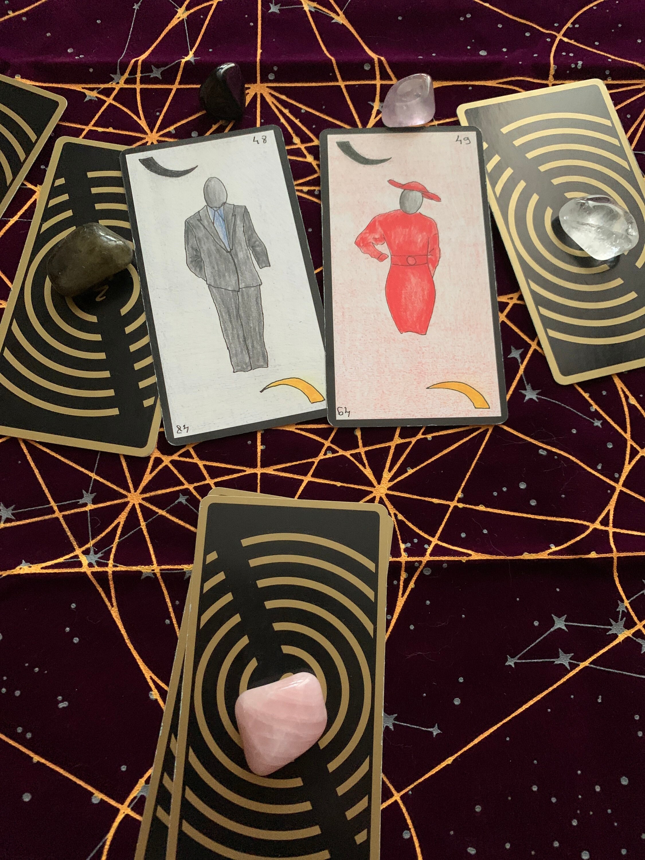 Tirage de Cartes sur Une Personne