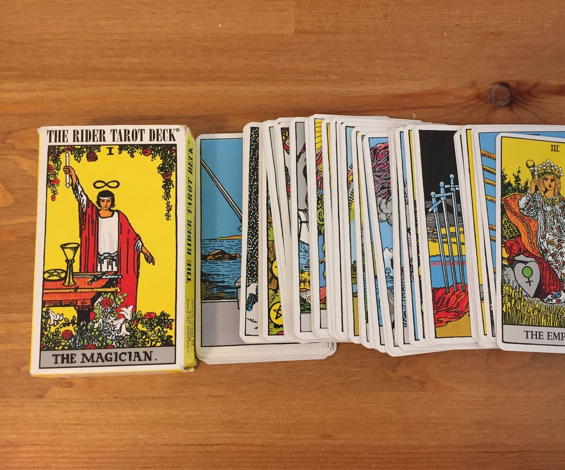 Basic Tarot 3card pull Etsy