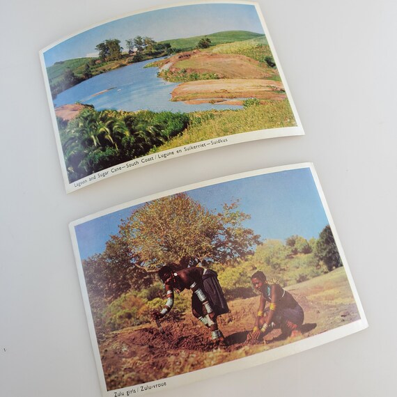Vintage Rare Caltex South Africa Oil Company Postcard. Poskaart. Unposted. 