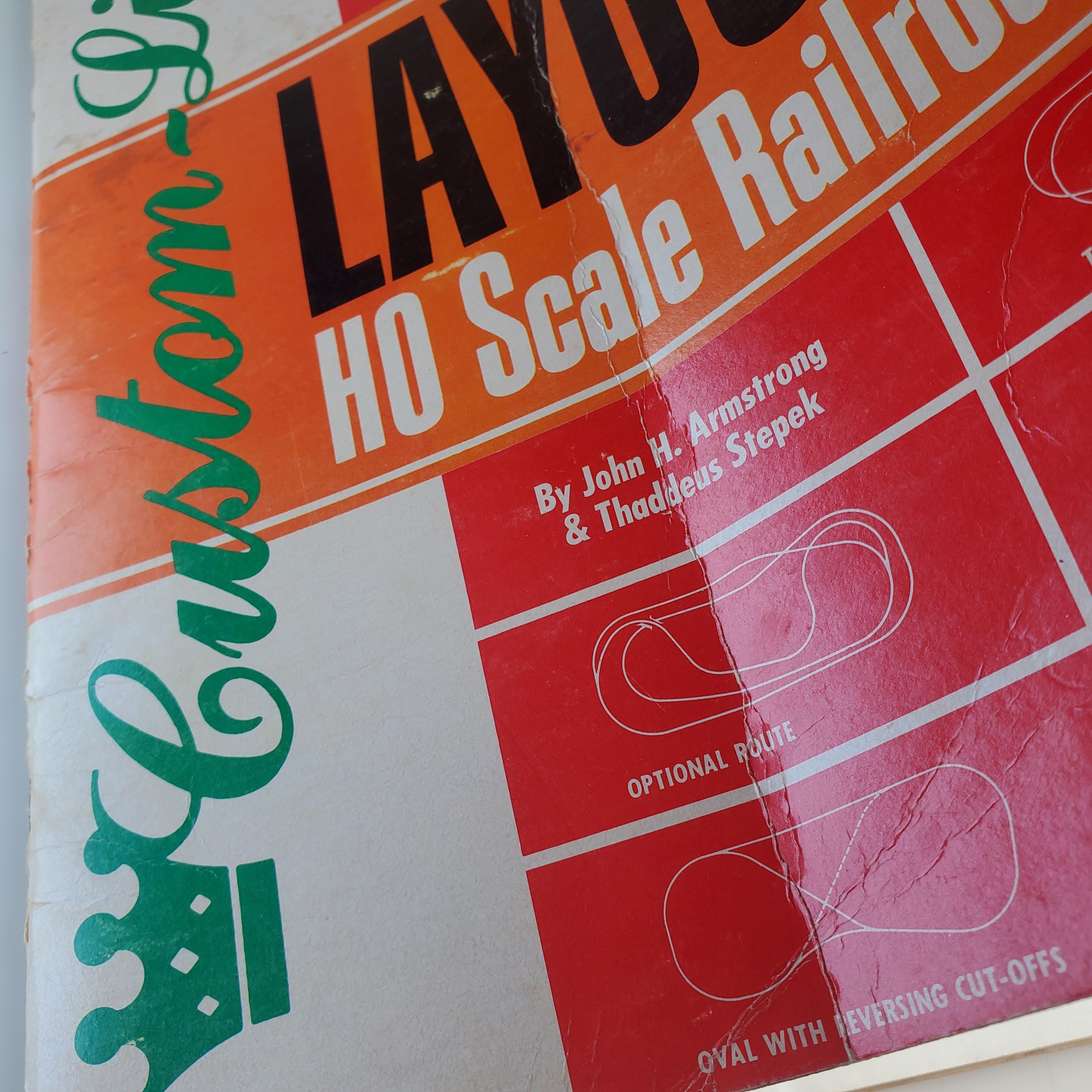 Vintage 1971 Atlas 2nd Edition HO Scale Railroad Layouts Custom Line ...