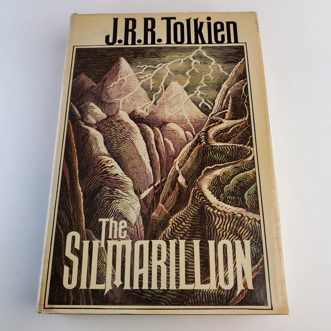 1977 J.R.R. Tolkien the Silmarillion First US Edition Hardcover With ...