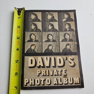 Tiger Beat presents David Cassidy Private Photo Album Souvenir Magazine Booklet