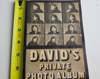 Tiger Beat presents David Cassidy Private Photo Album Souvenir Magazine Booklet