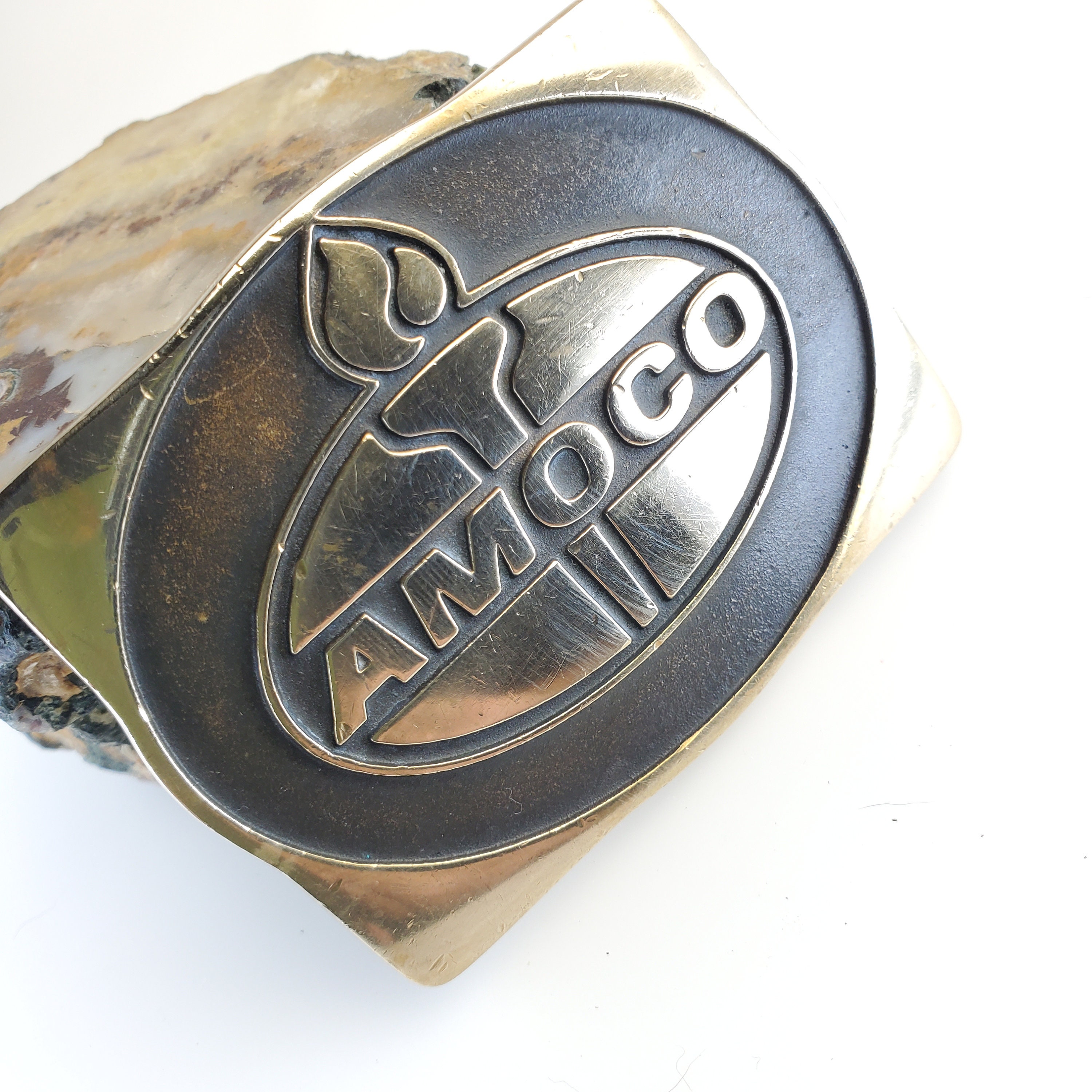 Amoco Belt Buckle - Etsy display picture 2
