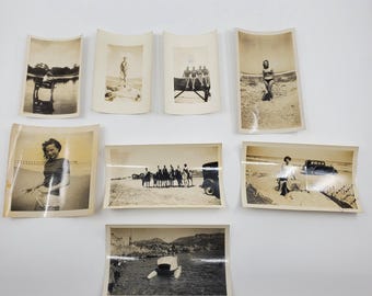 Vintage Beach Bikini Candid Snapshots from the 40's thru 60's. Priced each.