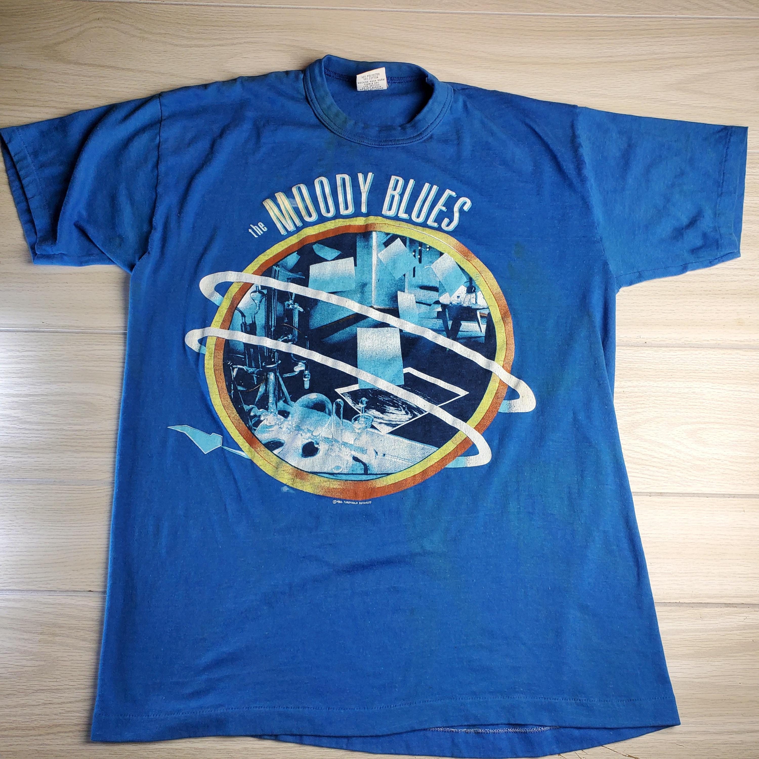 The Moody Blues- Strange Times Tour T-Shirt Size L | eBay