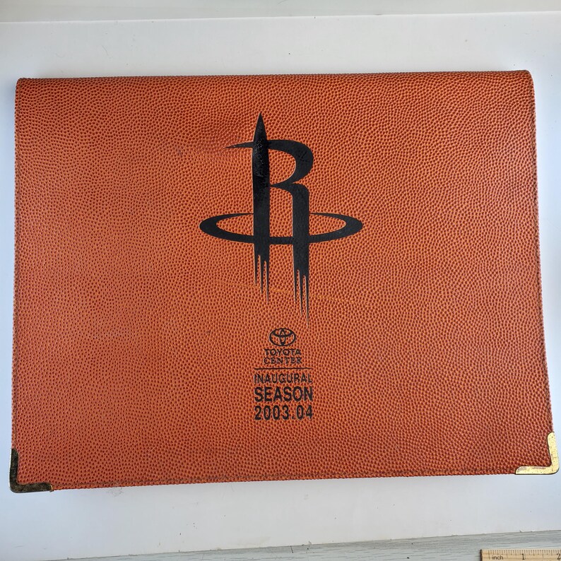 2003 Inaugural Season Spaulding Houston Rockets Attache Briefcase From ...