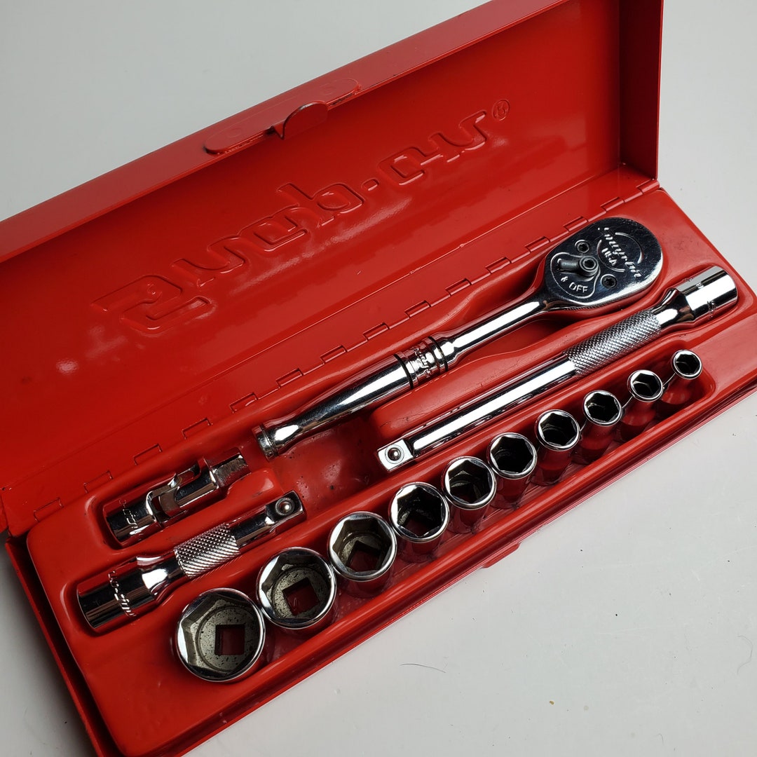 Vintage 1998 Snap on Socket Set KRA229 in Mint Box Never Used Etsy