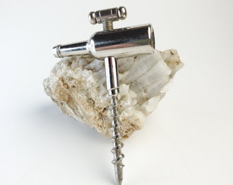 Antique Williamson’s New Century Bottle Shaped Champagne Tap Corkscrew