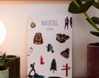 A5 Walking Journal – Adventure Logbook, Hiking Gift