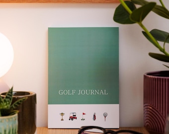 A5 Golf Journal - Golf Scorecard Logbook