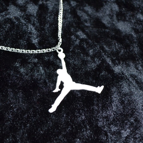 925 Sterling Silver Jordan Necklace Etsy