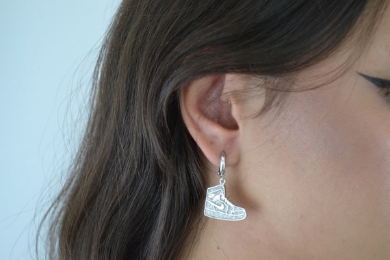 Pendientes Nike Air Jordan Sneaker de de ley Air Etsy España