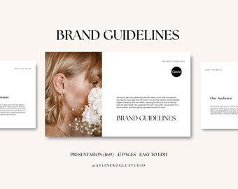 LION Brand Guidelines – 47 Pages | Complete Brand Identity & Strategy Kit