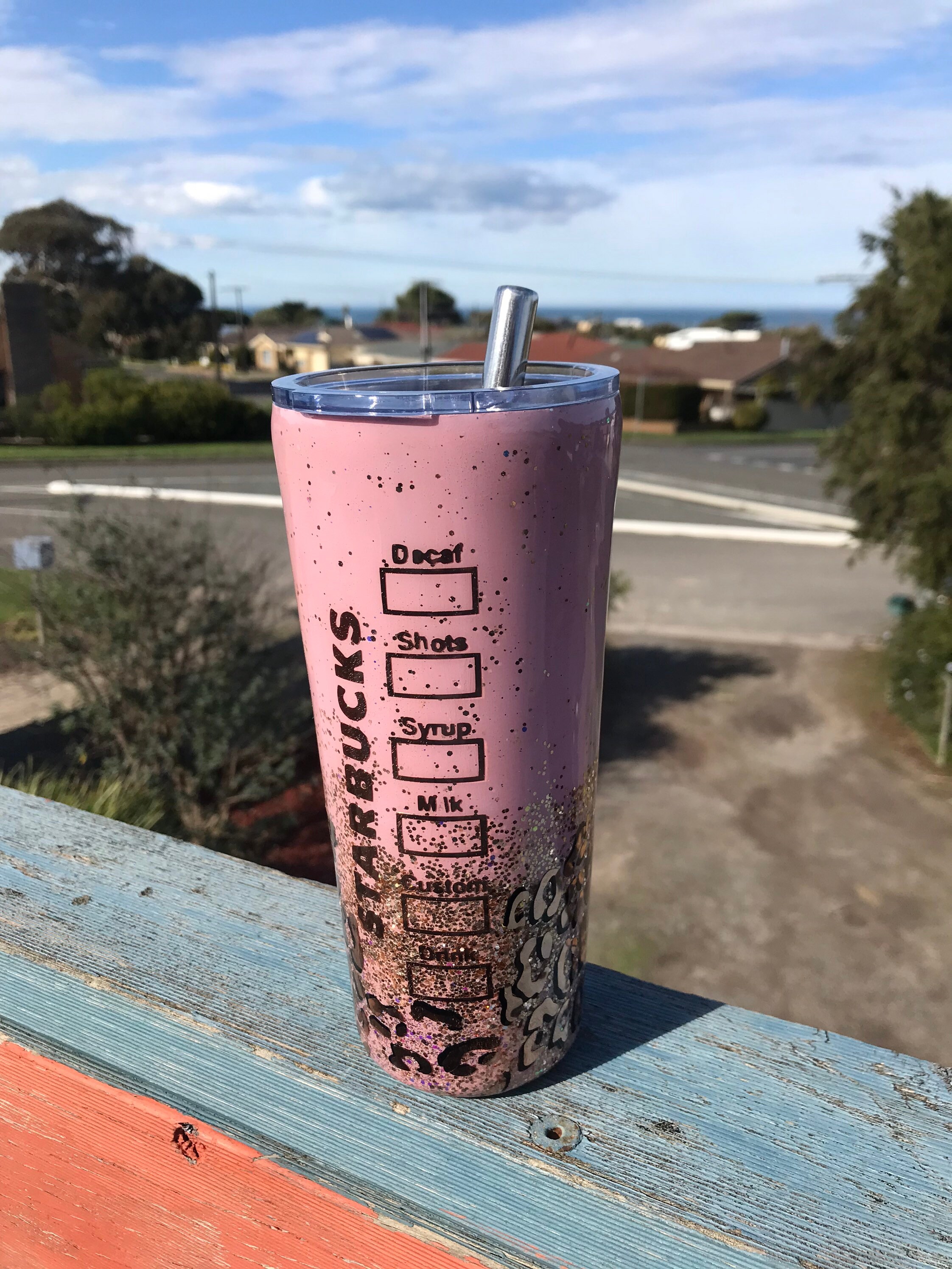 Starbucks tumbler recreated Etsy