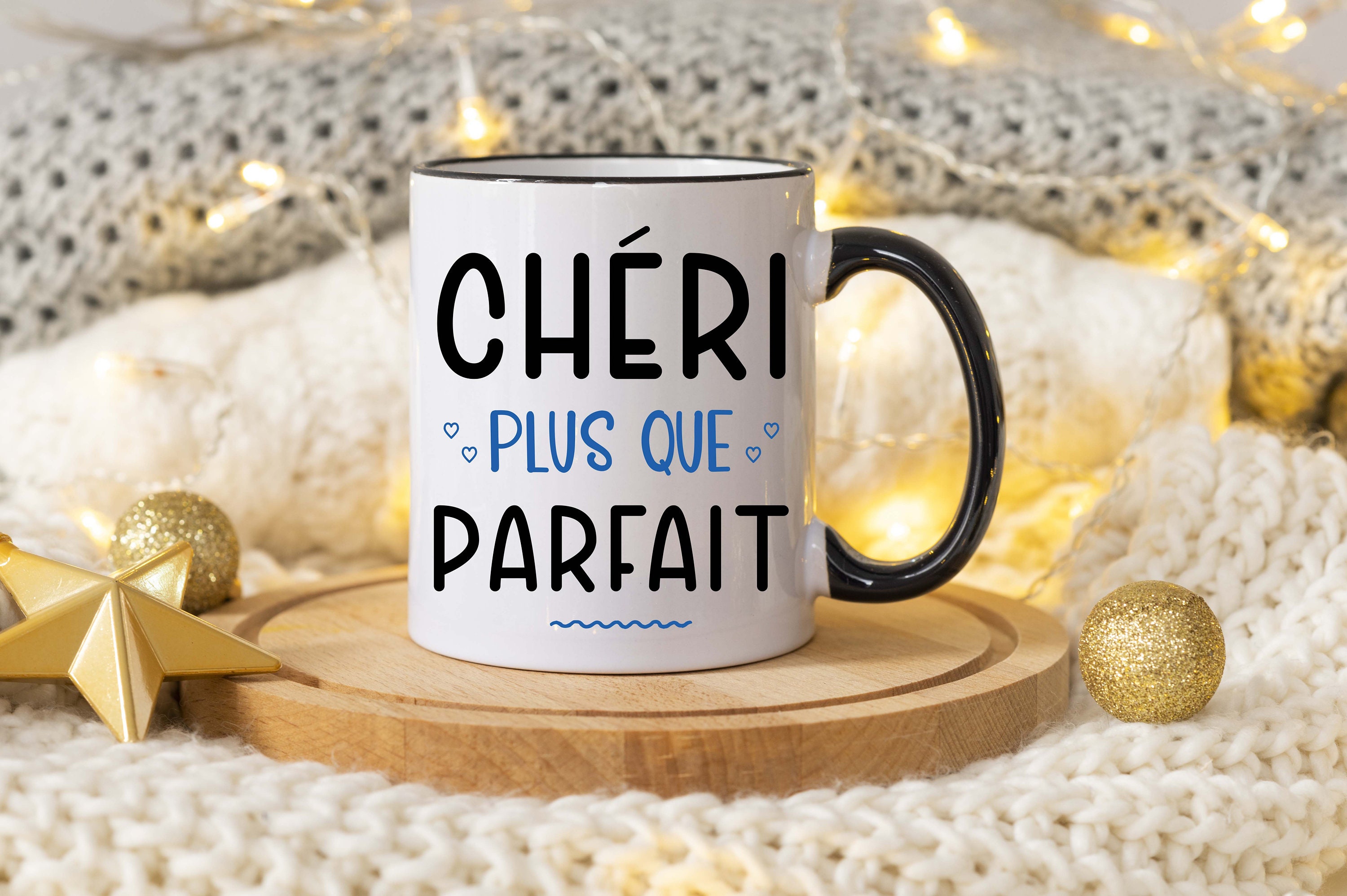 Chéri Plus Que Parfait Cadeau Couple Original Pour La Saint Valentin, Noël.