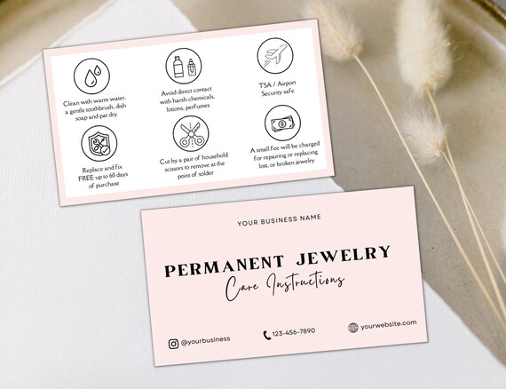 Permanent Jewelry Business Starter Pack Permanent Jewelry 