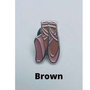 Ballet Pointe Shoe Enamel Pin / collectable gifts / ballet gifts / dancer gifts / ballet accessories / positive pins / cute pin / dance image 10