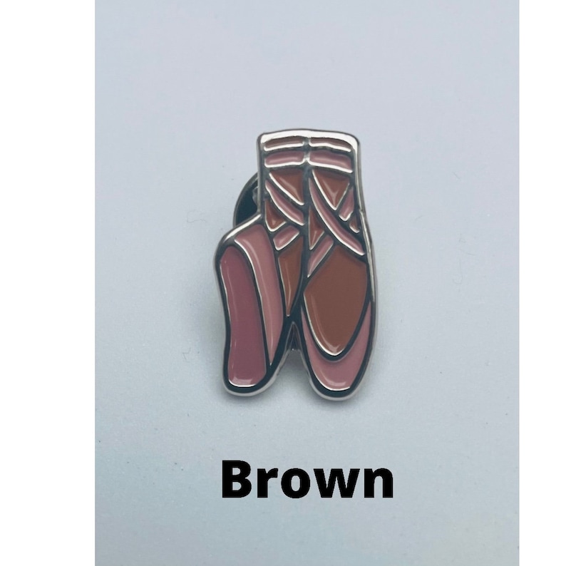 Ballet Pointe Shoe Enamel Pin / collectable gifts / ballet gifts / dancer gifts / ballet accessories / positive pins / cute pin / dance image 10